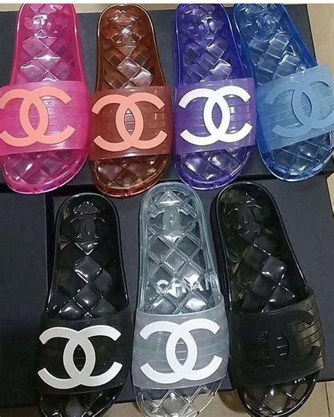 jelly chanel slides replica|chanel slides cheap.